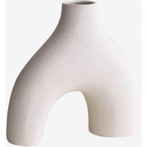 Vase en céramique Sarkis SKLUM Blanc