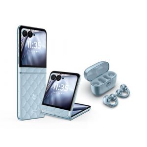 Motorola Razr60 8 256 et Buds loop Collection Swarovski