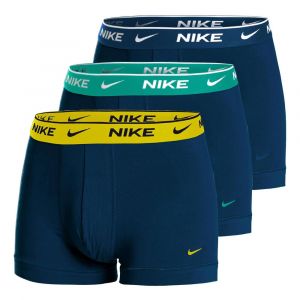 Nike Everyday Stretch Trunk Cale&ccedil;on Pack de 3 Hommes - rouge, multicouleur, Taille M