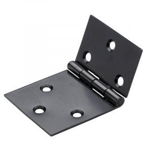 Hettich Charni&egrave;re en acier pour meuble, L.50 x l.85 mm, noir