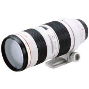 Canon T&eacute;l&eacute;objectif zoom EF70-200mm F2.8L USM correspondance compl&egrave;te de taille