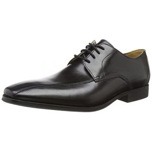 Clarks Gilman Mode, Derbys Homme, Noir (Black Leather-), 42.5 EU