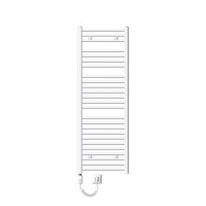 LuxeBath Radiateur Électrique de Salle de Bain Sahara 500x1500 mm Blanc Raccord Latéral
