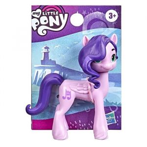 Coffret my little pony - poney rose princess petals 8 cm - set petit poney + carte tigre