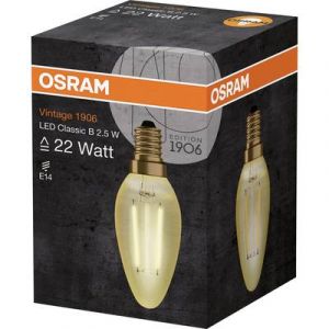 Osram Vintage 1906 CLASSIC B LED 22 2.5 W/2500 K E14