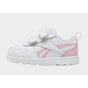 Reebok Chaussures basses style baskets avec d&eacute;tails paillet&eacute;s et double bride autoagrippante Blanc - Taille 22