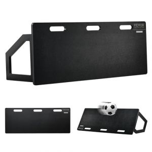 VEVOR Planche de Rebond de Football, Mur de Football Portable 115x45 cm avec Rebond à 2 Angles, en PEHD, Équipement d'Entraînement de Football pour Enfants et Adultes, Entraînement de Passe et de Tir