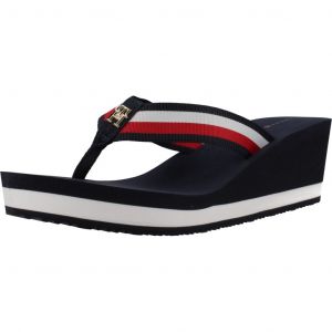 Tommy Hilfiger TH CORPORATE WEDGE BEACH SANDAL 39 Marine