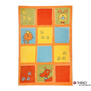 Image de Tapis pour enfant King Cat en acrylique (100 x 160 cm)