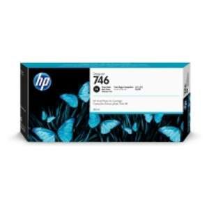 HP Cartouche d'encre DesignJet noir photo 746, 300 mL - P2V82A