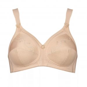 Triumph Doreen + Cotton 01 N Soutien-Gorge sans Armatures, Skin, 100F Femme