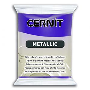 Cernit Gamme Metallic et Opaline, 56 g, Violet