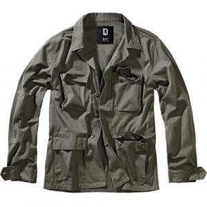 Brandit Veste mi-saison de - Veste Militaire - S à 5XL - pour Homme - olive