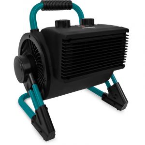 Pro Radiateur électrique soufflant - 1350W/ 2000W – céramique inclinable à 90 degrés - Vonroc