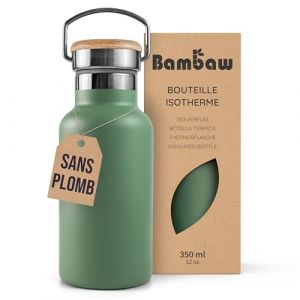 Bambaw Thermos in Acciaio Inossidabile, 350 ml - Sage Green