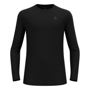 Odlo Merino 160 Baselayer Crew Longsleeve Haut Manches Longues Hommes - Noir, Taille XXL