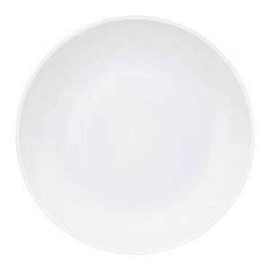 Lot de 6 iettes Plates "Square" 25cm Blanc