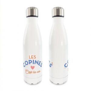 STC Gourde D Hydratation Sas Les Copines Cxest La Vie Gourde Isotherme Blanc Unique