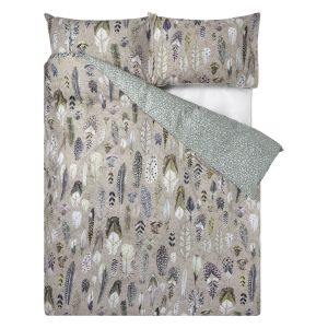 Designers Guild Parure de lit QUILL NATURALen percale de coton
