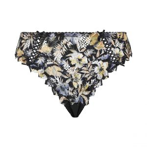 Image de Sans Complexe Slip taille medium Arum Mosaic, 100% dentelle Multicolore - Couleur Multicolore - Taille 4XL