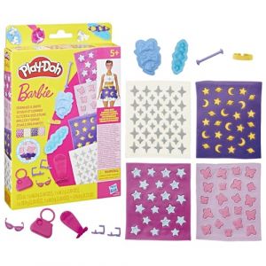 Play-Doh Barbie Joyaux et gemmes, recharges pour Coffret de pâte à Modeler