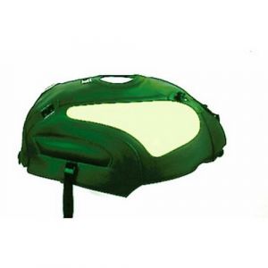 Bagster Tapis de réservoir vert fonce/creme (1238J) Triumph 900 Trident/900 Sprint