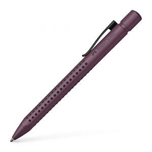 Faber-Castell Stylo à bille GRIP Edition, berry - Lot de 2