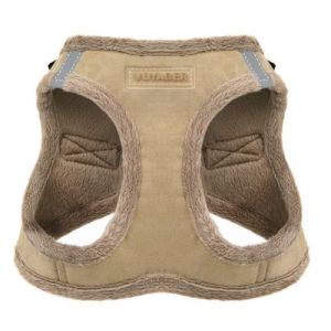 Harnais pour chien - BEST PET SUPPLIES - Voyager Step-In Plush - Tissu molletonné - Taille M - Couleur Latte