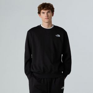 Image de The North Face Sweatshirt Essential Relaxed Crew noir pur - XL
