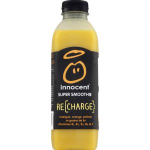 Image de Innocent Jus mangue, orange, potiron, graines de lin - Super Smoothie - La bouteille de 750 ml