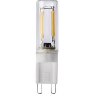 Image de Segula Ampoule LED G9 50609 tubulaire 1.5 W = 12 W blanc chaud (Ø x L) 14 mm x 57 mm EEC: A+ à filament, à intensité var