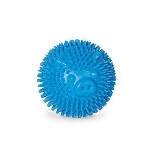 Nobby SPIKY JOUET BALLE + BIP EN FORME COCHON THERMOPLASTIQUE POUR CHIEN BLEU 6,5 CM
