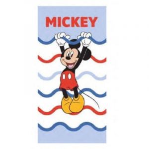 Aymax Serviette de plage - Disney Mickey - 70 cm x 140 cm