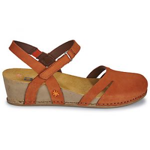 Art Femme 1931 I Live Sandale cale, Orange foncé, 40 EU