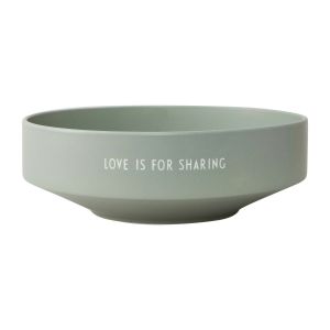 Design Letters Bol enfant Favourite large porcelaine green