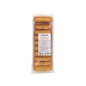 Le Ster Madeleines Longues Nature 250G - Lot De 4