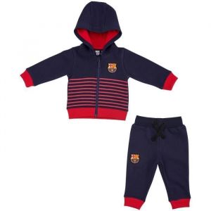 Jogging survêtement - FC Barcelone - Bébé garçon - Bleu - 100% coton - Non imperméable