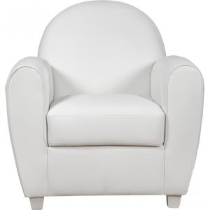 Image de Forinvest 3S. x Home Fauteuil Club Blanc PATRICIA