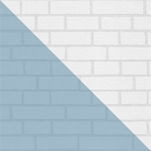 Papier peint aspect pierre carrelage Profhome 245311 papier peint intiss&eacute; &agrave; peindre textur&eacute; avec une texture tangible mat blanc 5,33 m2 blanc