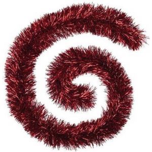 JJA Guirlande de No&euml;l - Boa - Rouge