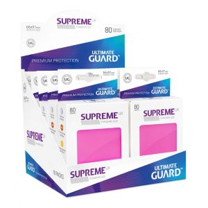 Ultimate Guard 80 pochettes Supreme UX Sleeves taille standard Rose