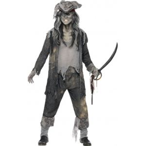 Déguisement pirate fantôme homme Halloween (taille M)