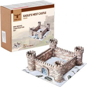 Wise Elk Kit de construction Château junior 28 cm plâtre gris 871-pièce