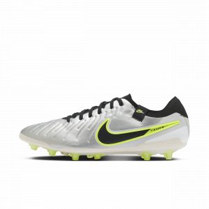 Nike Chaussure de foot basse à crampons pour terrain synthétique Tiempo Legend 10 Pro - Gris - Taille 36.5 - Male
