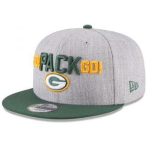 Image de A New Era Nfl18 950 Green Bay Packers Snapbacks snapback gris chiné vert gris chiné vert