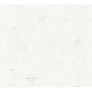 Papier peint enfants 324401 GU papier peint intiss&eacute; textur&eacute; mat blanc 5,33 m2 Profhome