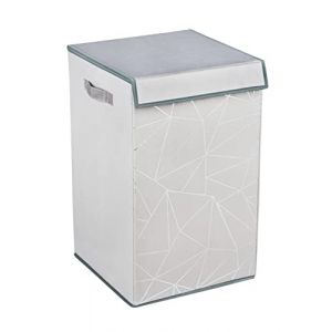 Wenko Panier à linge Sam gris - 34x55x34 cm