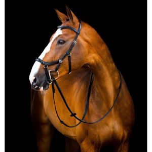 Bridons équitation avec rênes en caoutchouc Horseware Micklem 2 Deluxe
