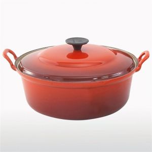 Image de Le Creuset Faitout en fonte 28 cm avec couvercle