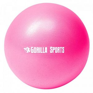 Gorilla Sports Mini ballon pour Pilates Rose / 28 cm